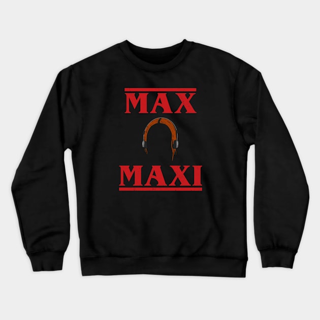 Max Maxi Crewneck Sweatshirt by Zachterrelldraws